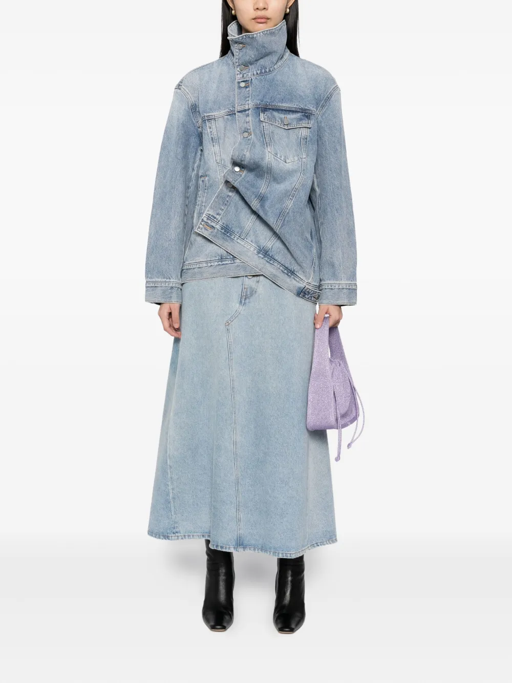 JNBY Denim jack Blauw