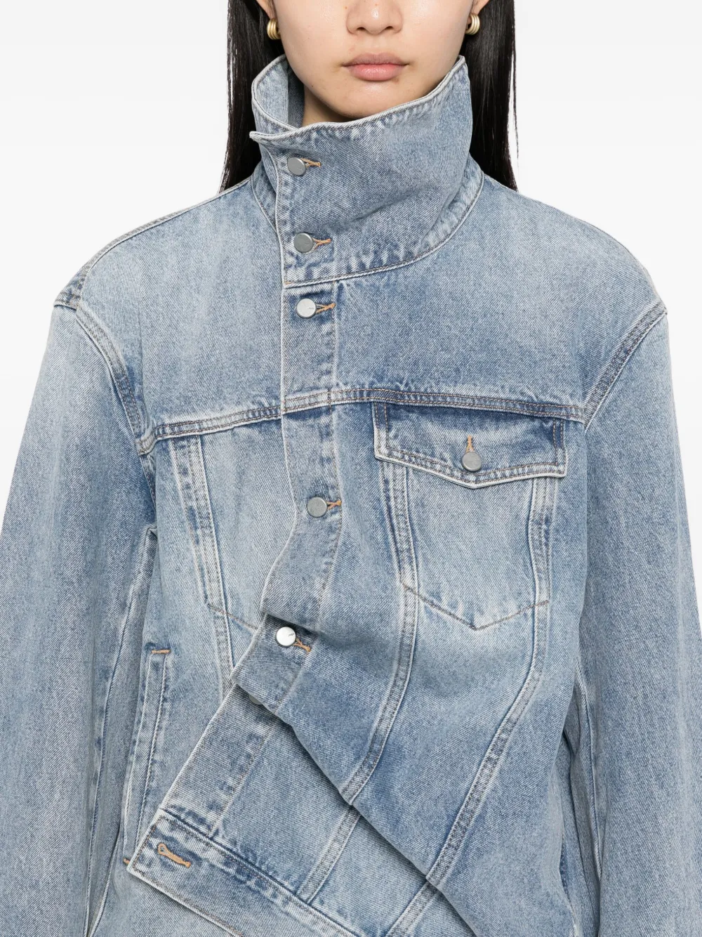 JNBY Denim jack Blauw