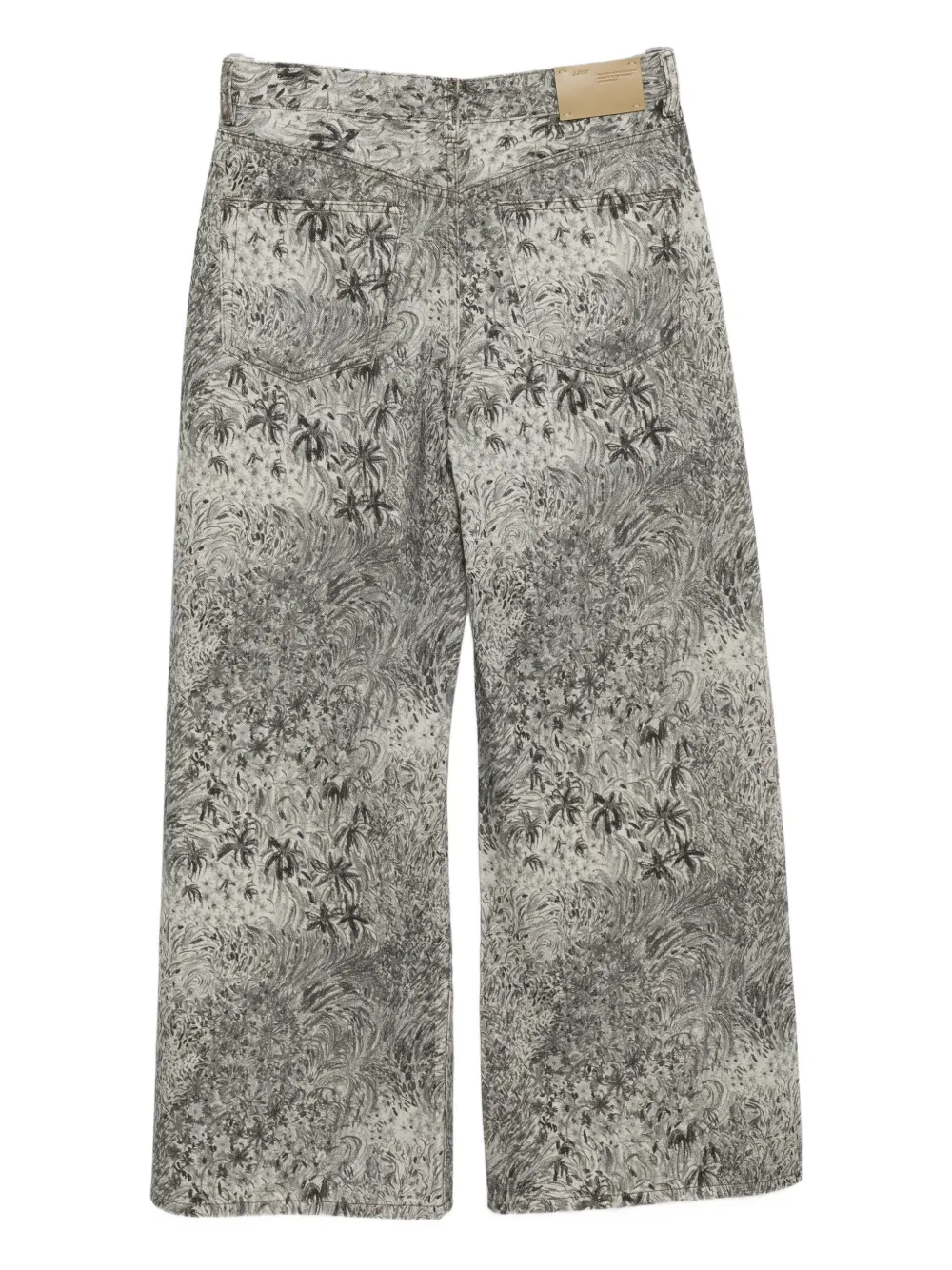 JNBY Jeans met grafische print - Grijs