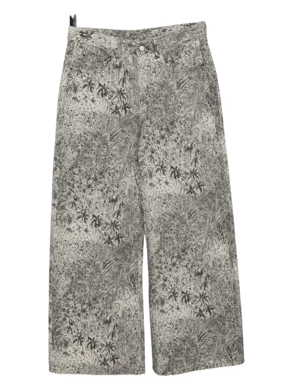 JNBY Jeans con stampa grafica - Grigio