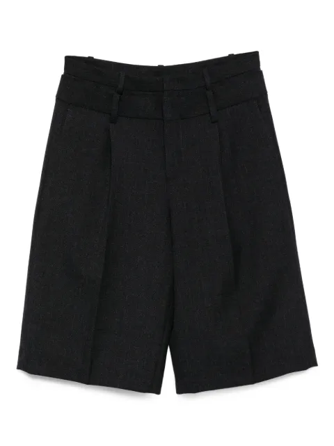 JNBY straight-leg wool shorts