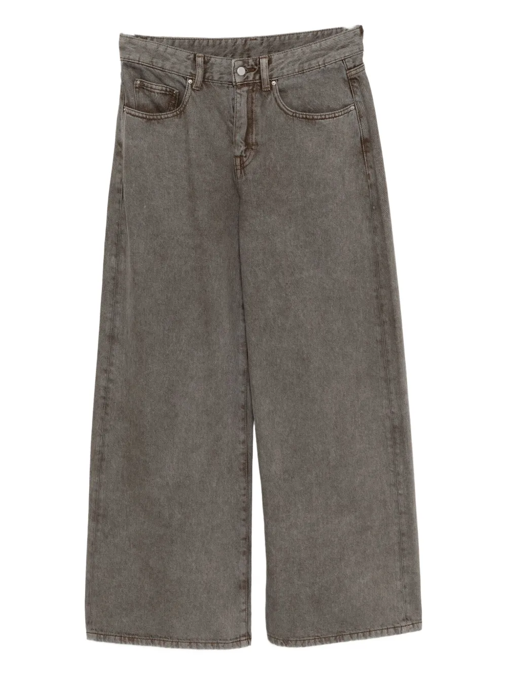 JNBY Jeans a gamba ampia - Marrone