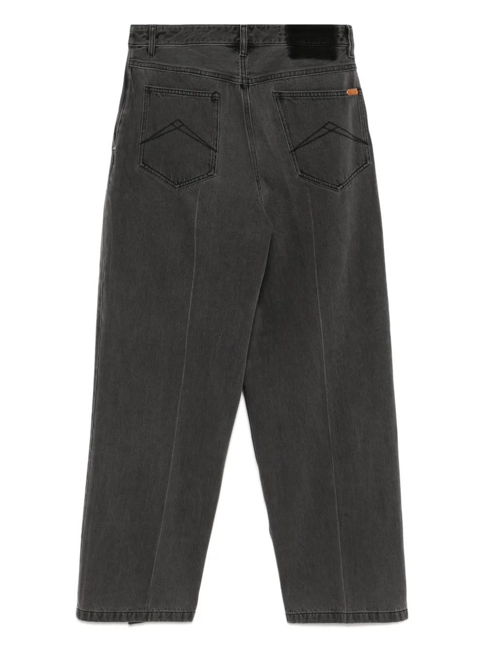 CROQUIS Asymmetrische jeans - Grijs
