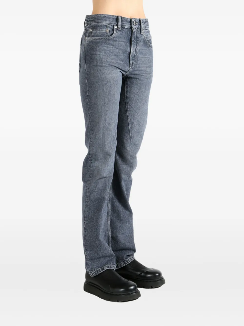 Rick Owens DRKSHDW washed-effect jeans Grijs