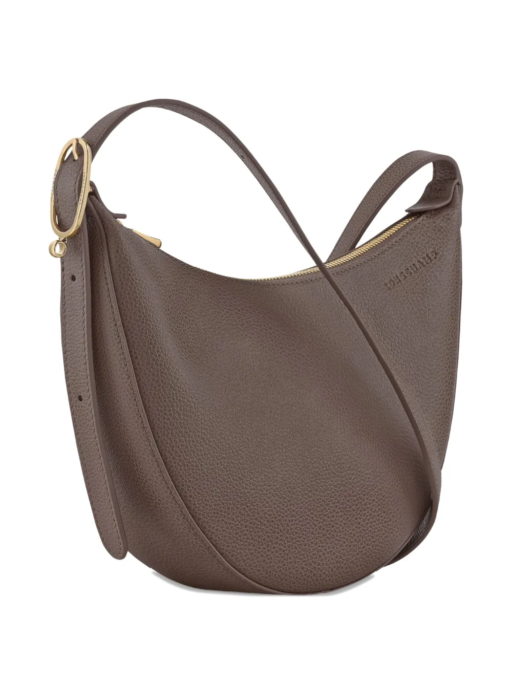 Longchamp Le Foulonné cross body bag Bruin
