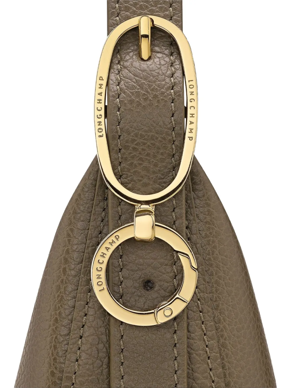 Longchamp Le Foulonné cross body bag Bruin
