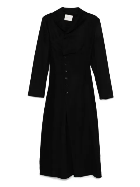 YEHUAFAN buttoned-up coat