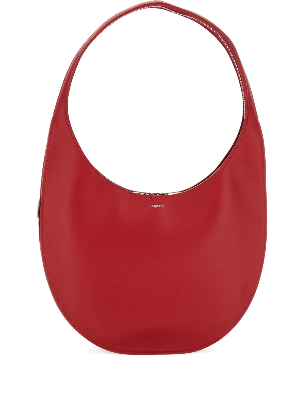 Coperni Medium Swipe Leather Shoulder Bag In Red