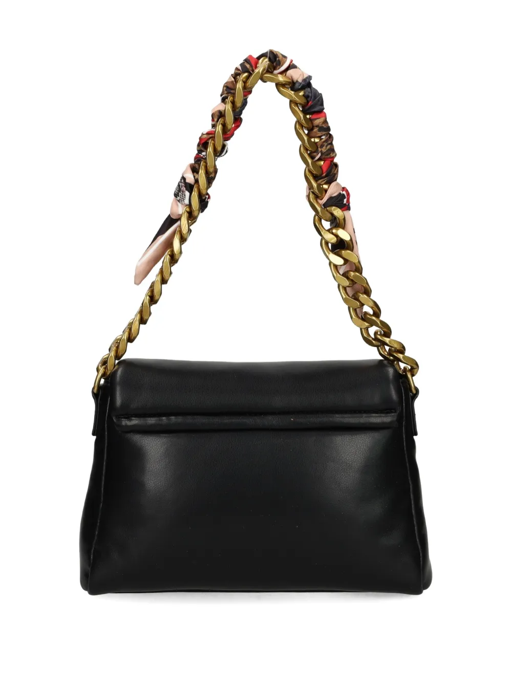 Just Cavalli Padded Chain-strap Shoulder Bag In Black