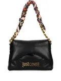 Just Cavalli padded chain-strap shoulder bag - Black