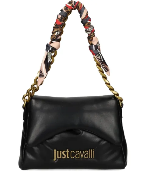 Just Cavalli bolsa de hombro capitonada con cadena