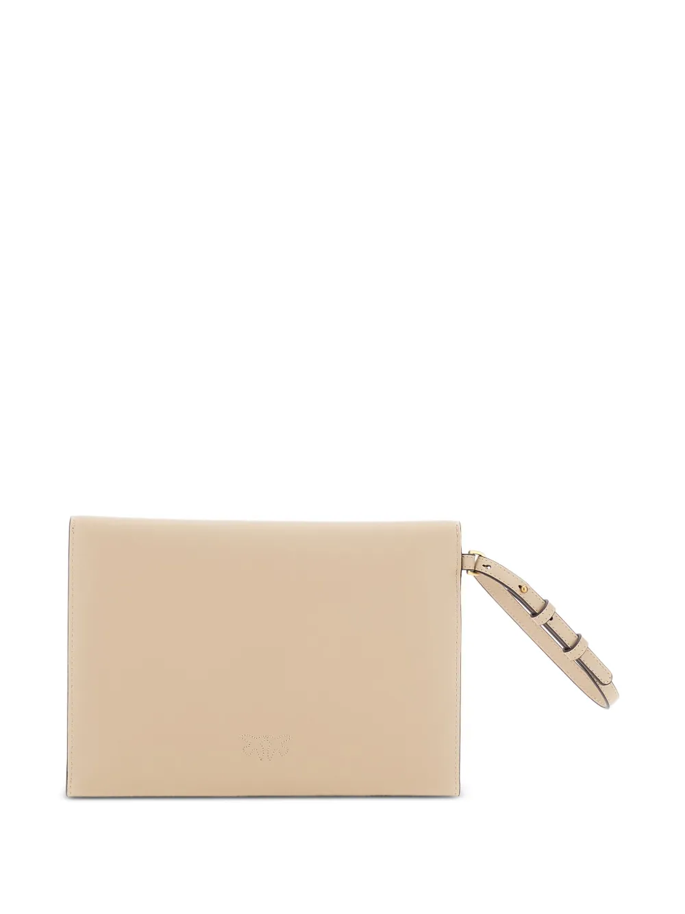PINKO leather clutch bag - Beige