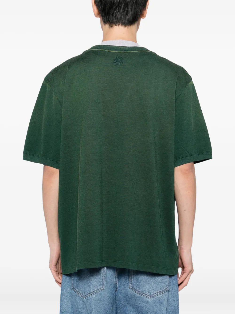 Loewe Layered T-shirt In Gray