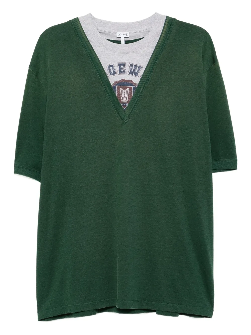 LOEWE t-shirt à imprimé graphique | vert | Image 1