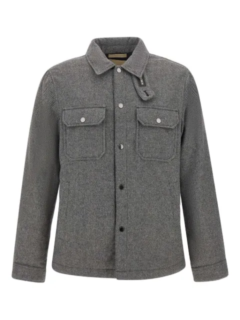 Woolrich herringbone chest-pocket jacket