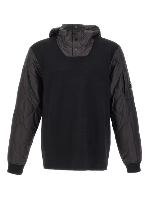 C.P. Company wave-quilted hoodie