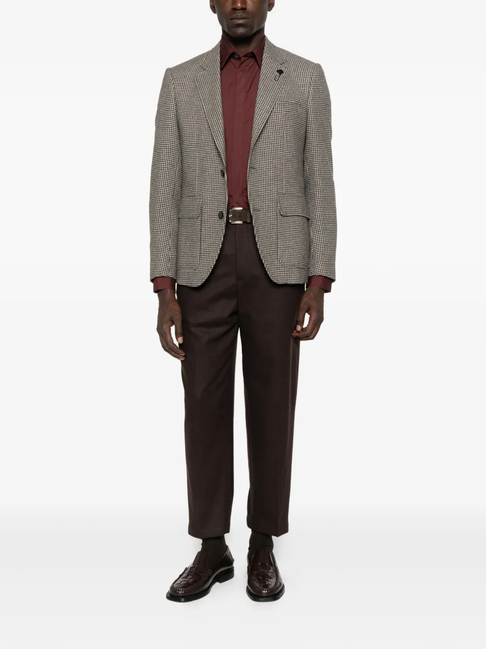 Lardini houndstooth-check blazer | Blazers | Image 2