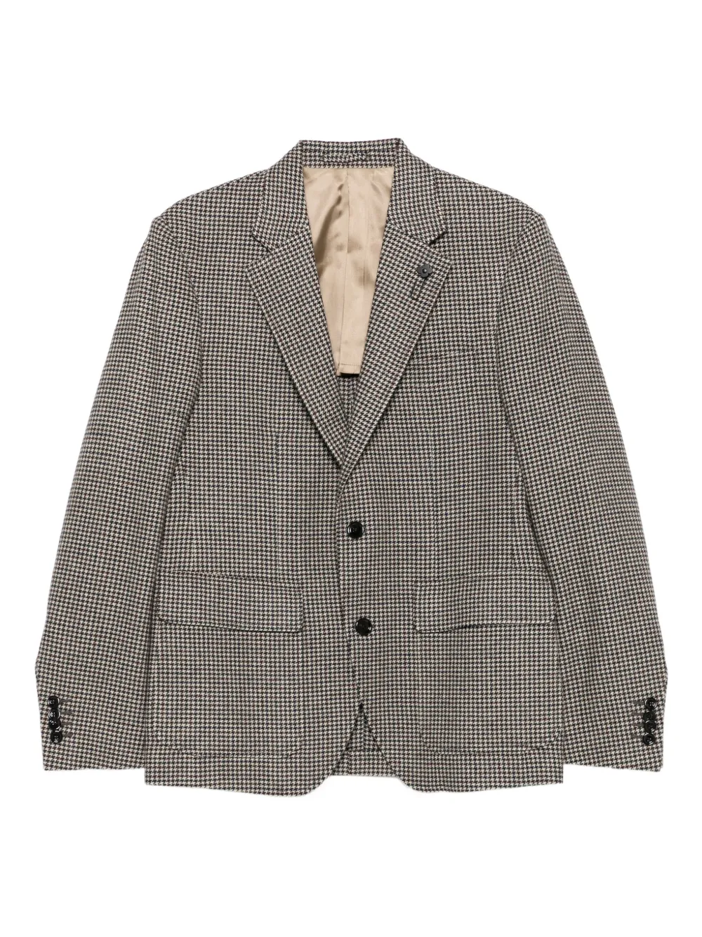 Lardini houndstooth-check blazer | Neutrals | Image 1