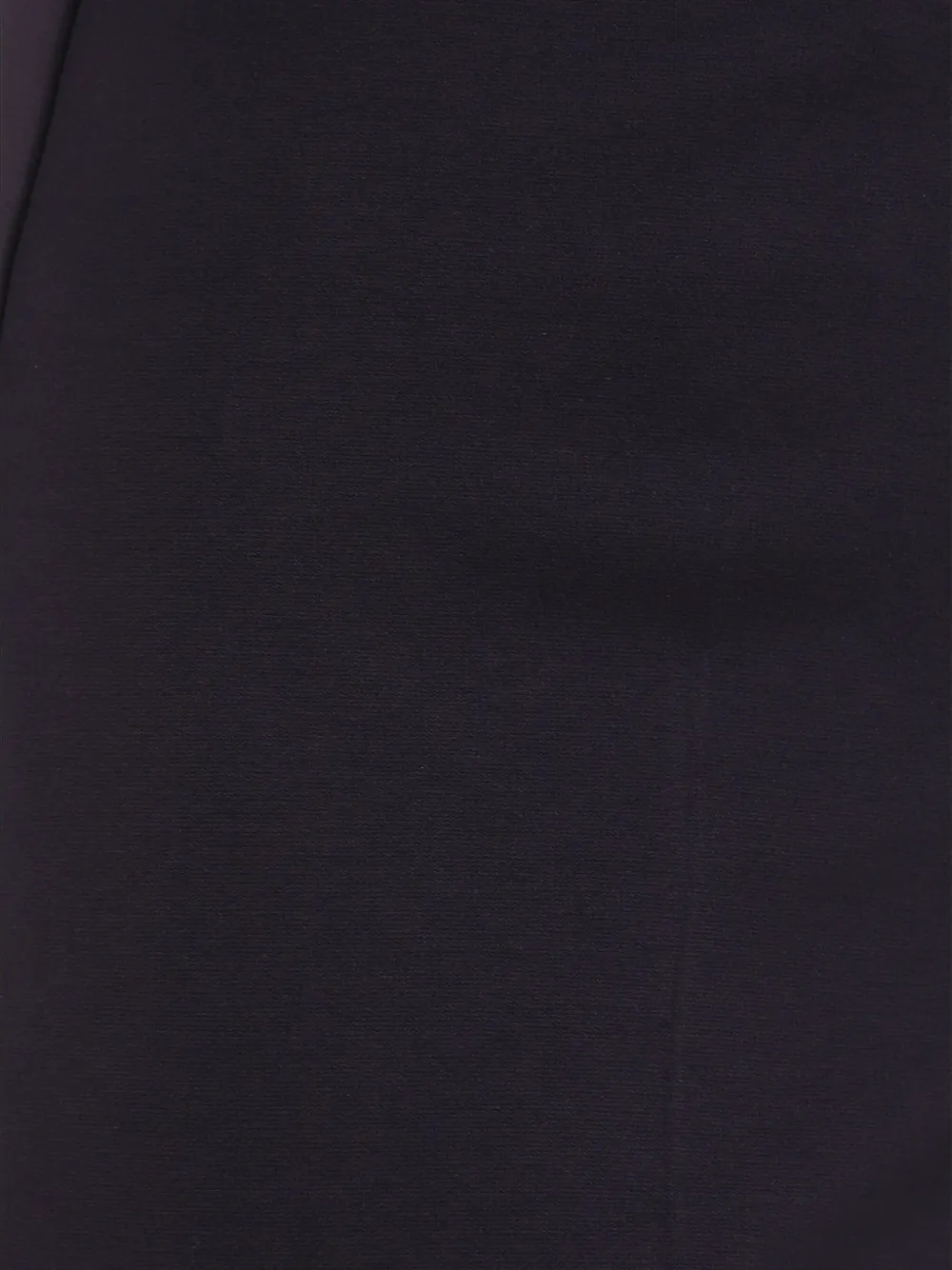 MeimeiJ Broek met wijde pijpen en platte voorkant Zwart