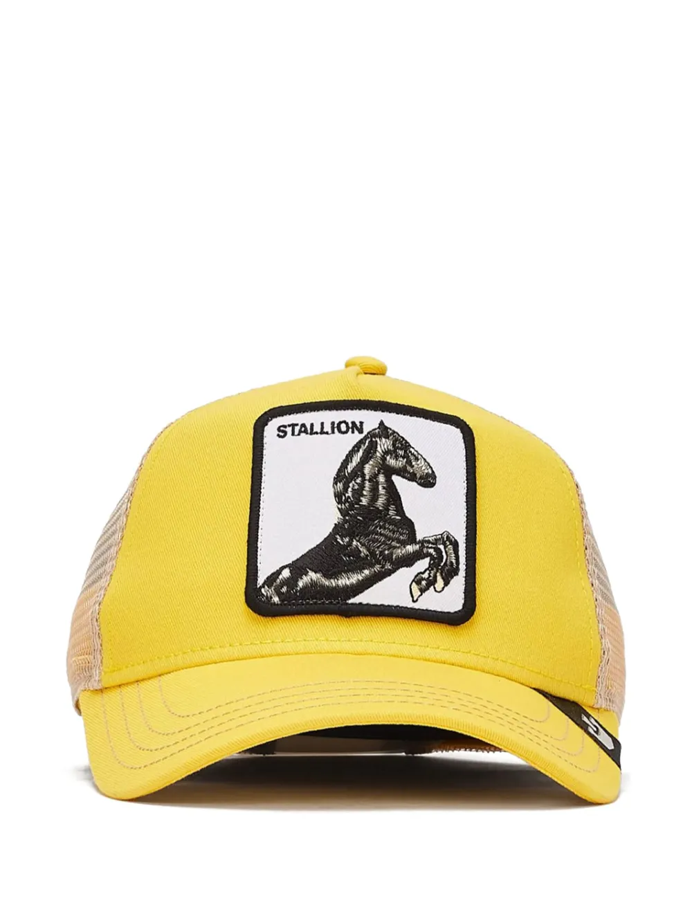 GOORIN BROS horse-patch cap Geel