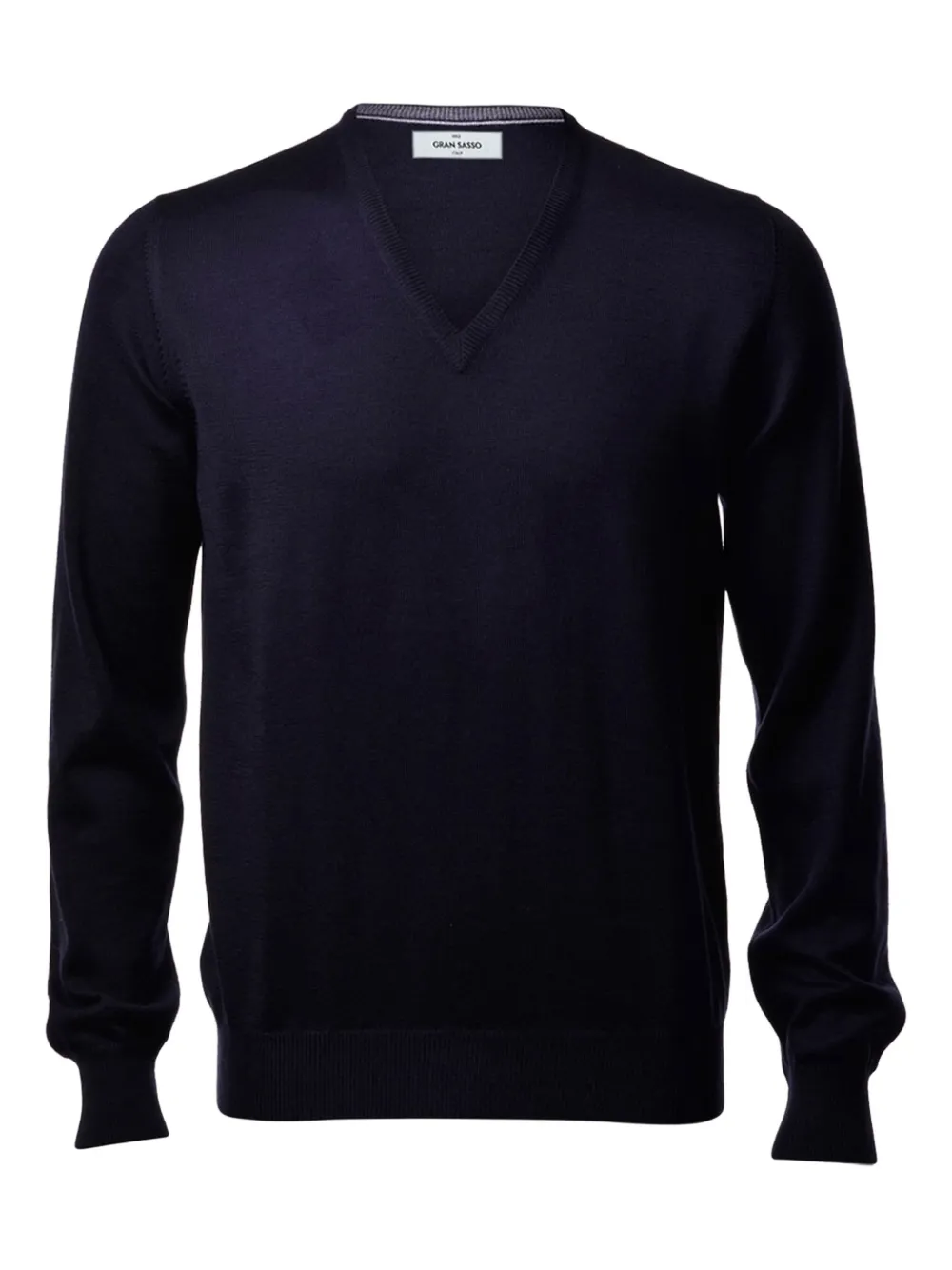 V-neck wool sweater