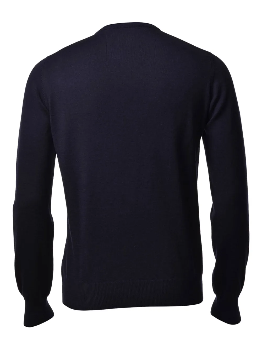 Gran Sasso V-neck wool sweater - Blauw