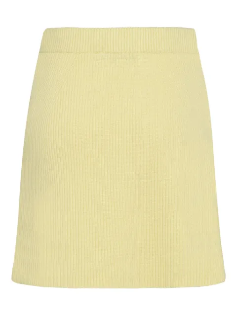Tela ribbed-knit mini skirt