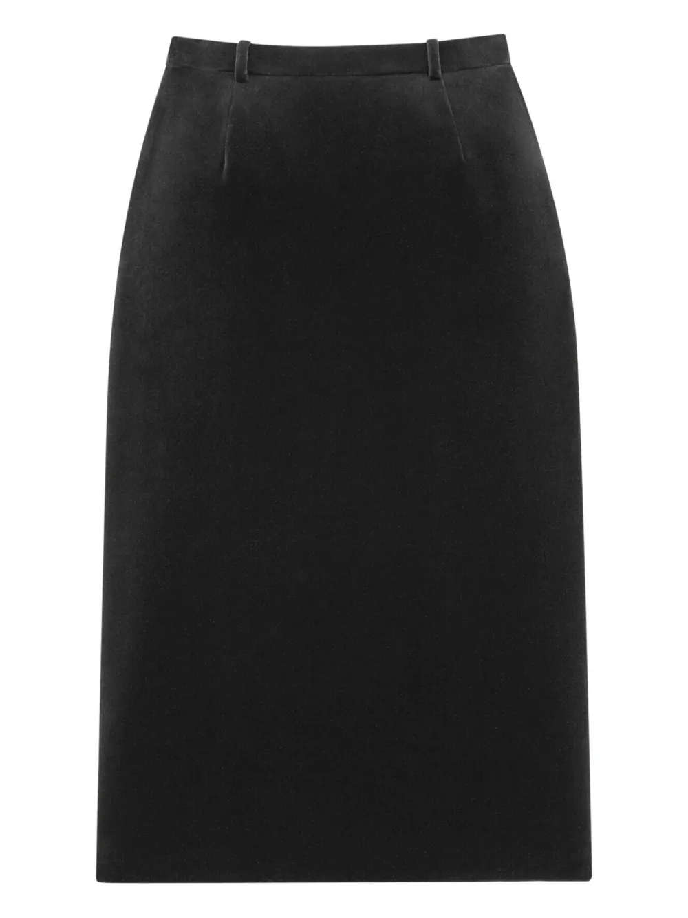 Saint Laurent Fluwelen rok - Zwart