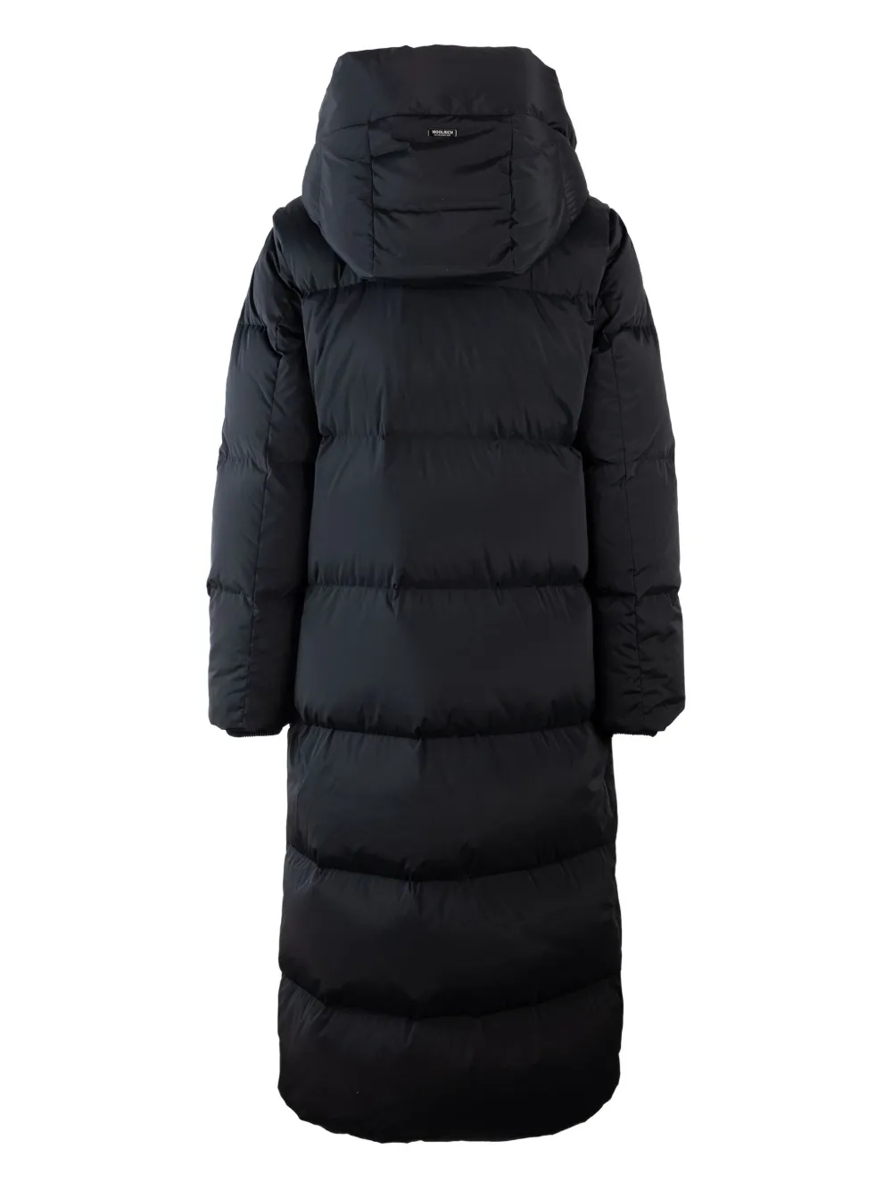 Woolrich hooded puffer coat - Zwart
