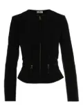 Elisabetta Franchi zipped jacket - Black