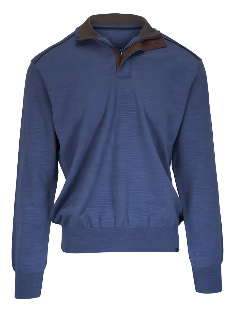 Paul & Shark mock-neck sweater | Blue | Image 1