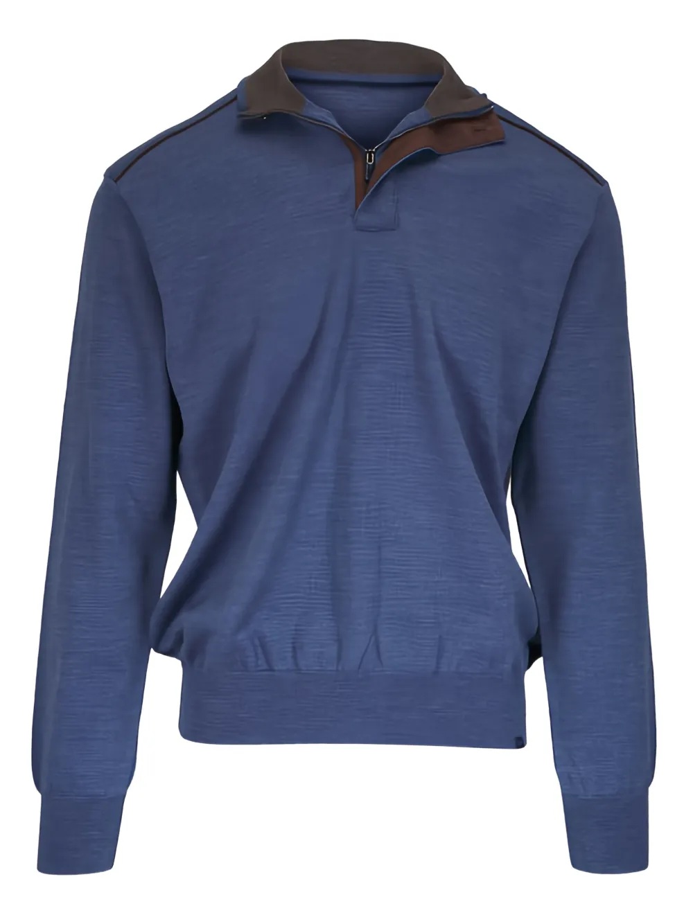 Paul & Shark mock-neck sweater | Blue | Image 1