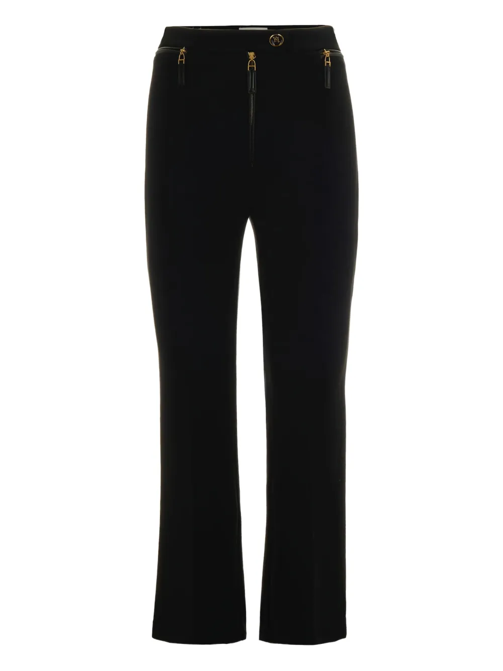 zip-fastening trousers