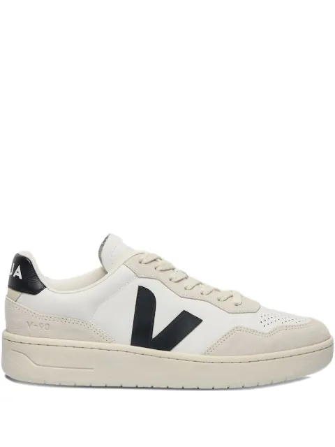 VEJA V-logo leather trainers