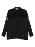 IRO lace-insert shirt - Black