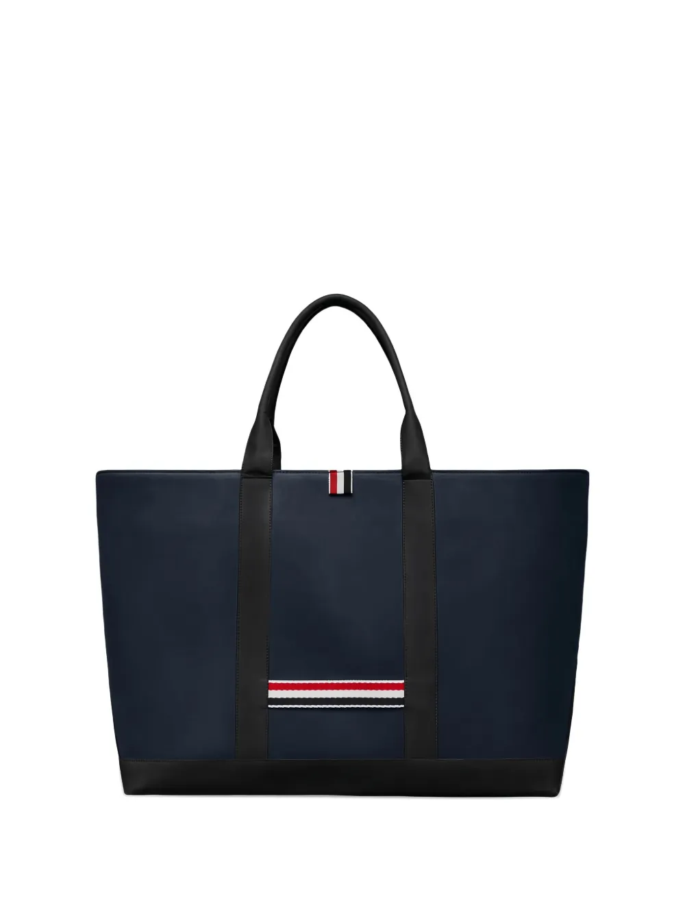 Thom Browne Kids stripe-detailing tote bag - Blu