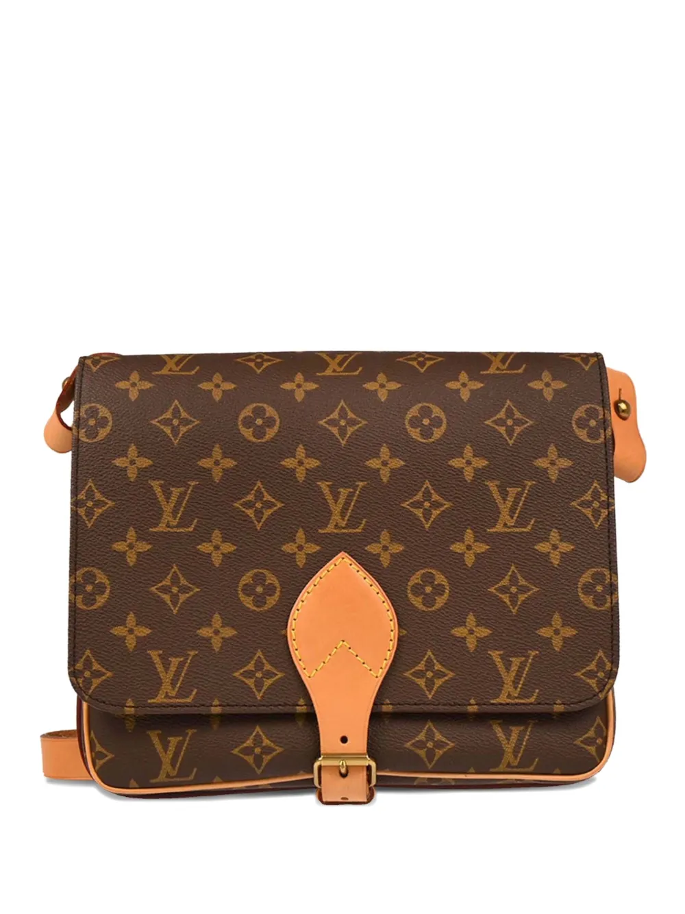 Louis Vuitton Pre-Owned 1992 モノグラム カルトシエール GM ショルダーバッグ - ブラウン Louis Vuitton Pre-Owned 1992 モノグラム カルトシエール GM ショルダーバッグ - ブラウン