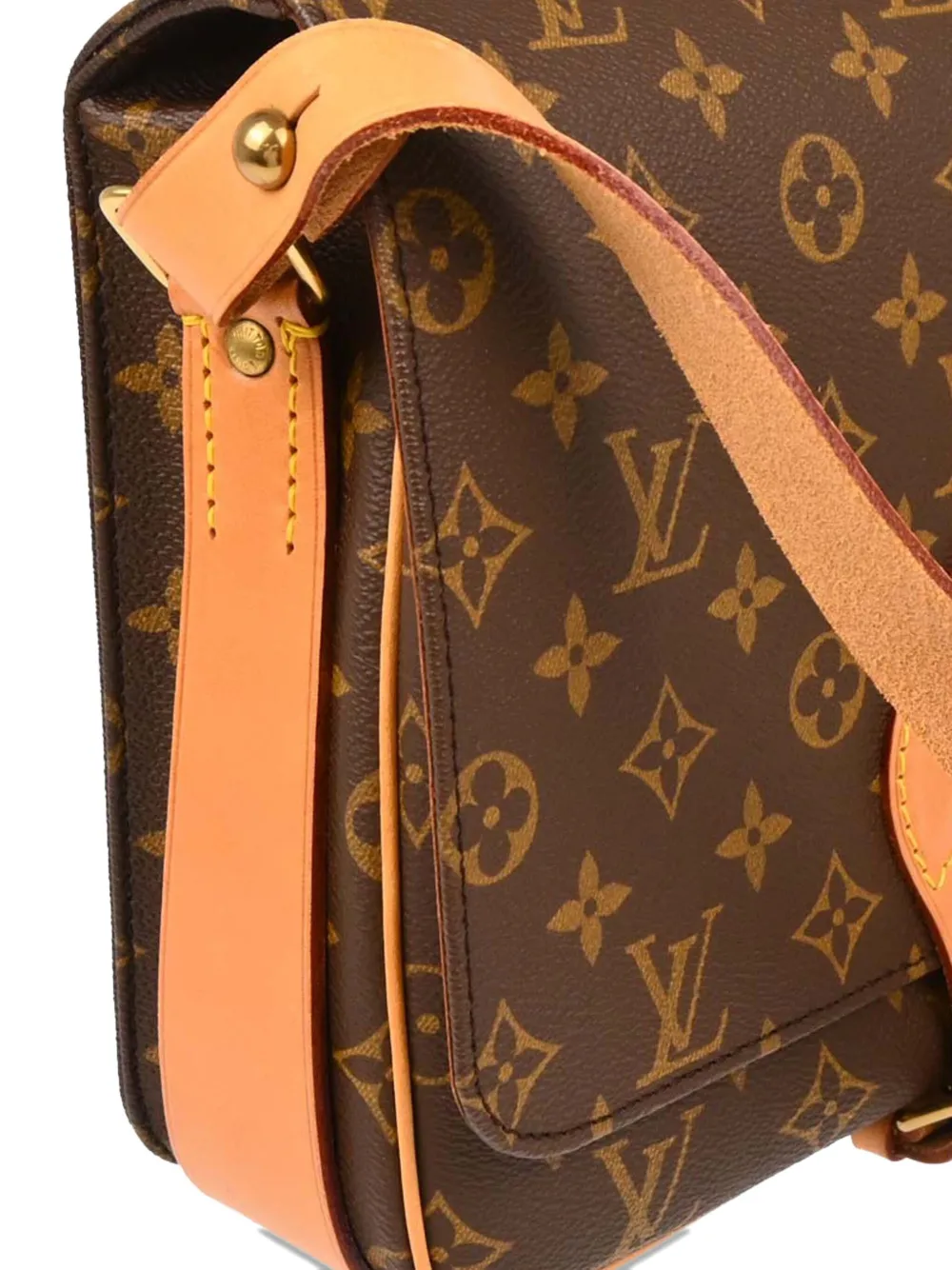 Louis Vuitton Pre-Owned 1992 Monogram Cartouchiere GM Shoulder Bag