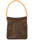 Louis Vuitton Pre-Owned 2000 monogram Looping GM handbag - Brown
