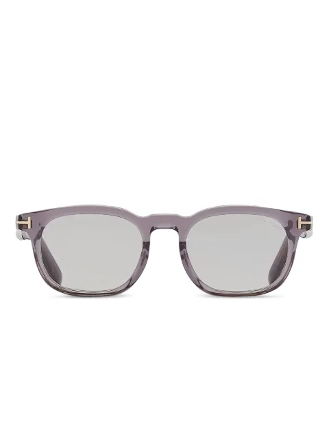 TOM FORD T-shaped hinge detail square-frame full-rim sunglasses