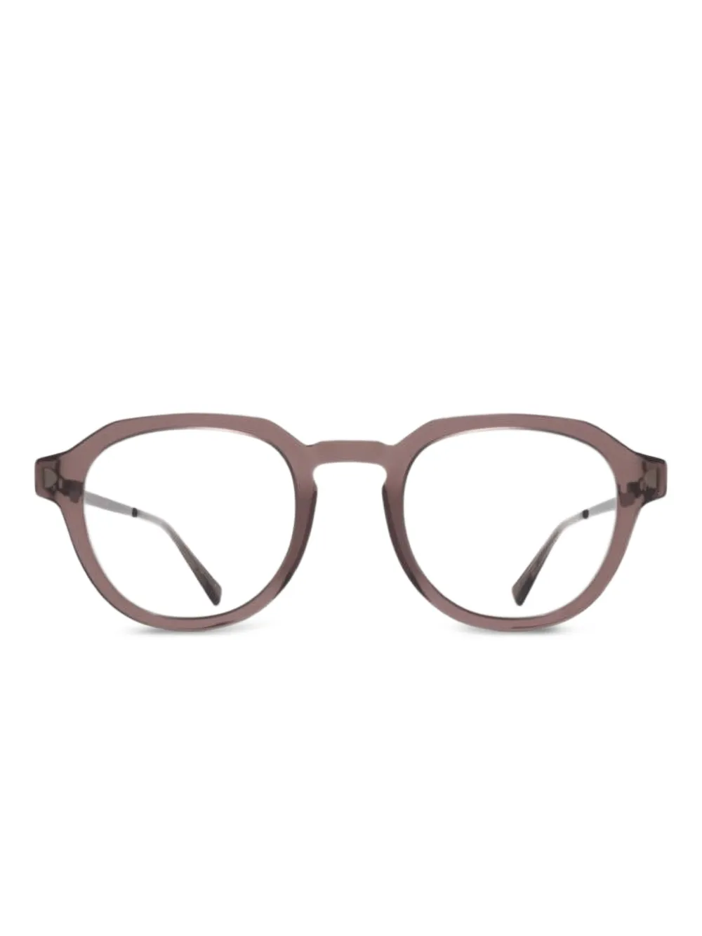 Mykita round-frame glasses | Brown | Image 1
