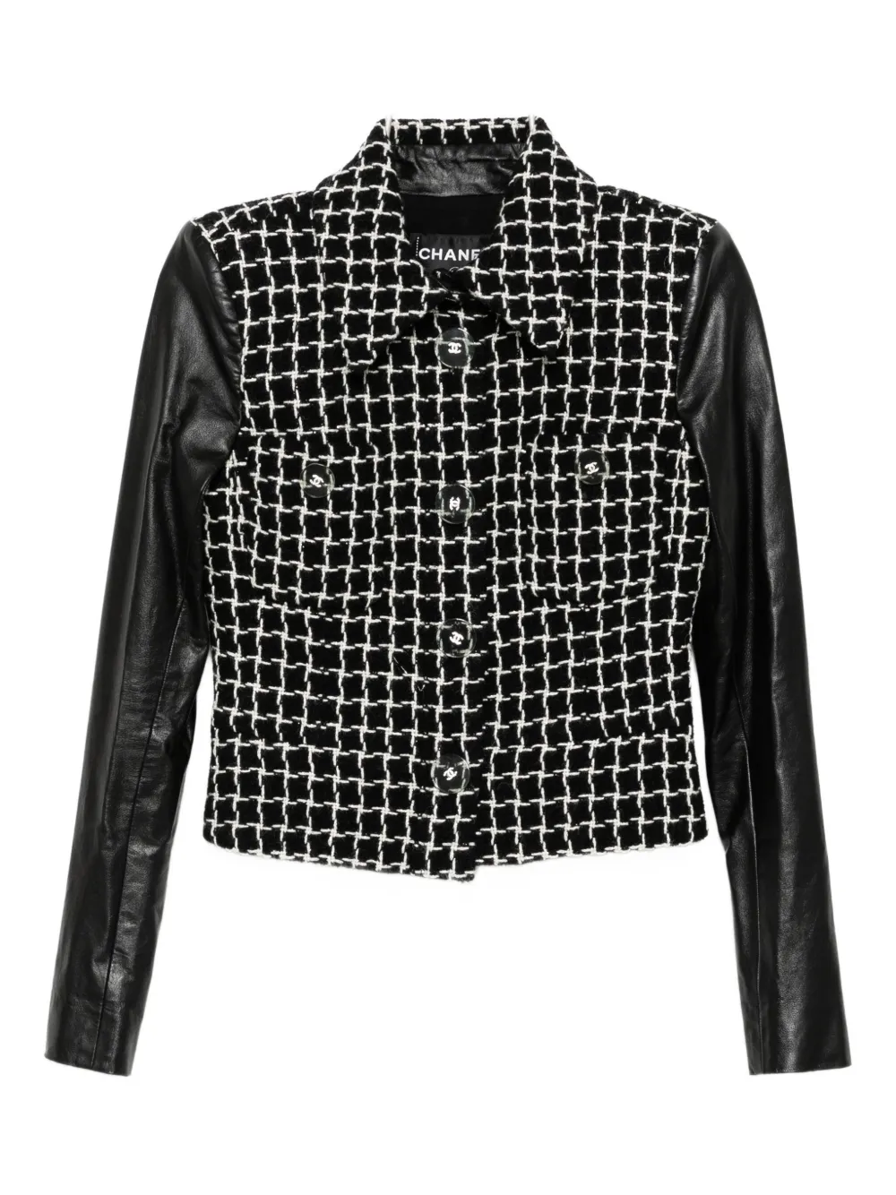 CHANEL Pre-Owned chamarra con botones 2017 | negro | Image 1