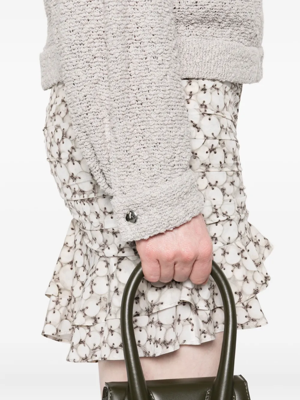 IRO textured pocket jacket Grijs