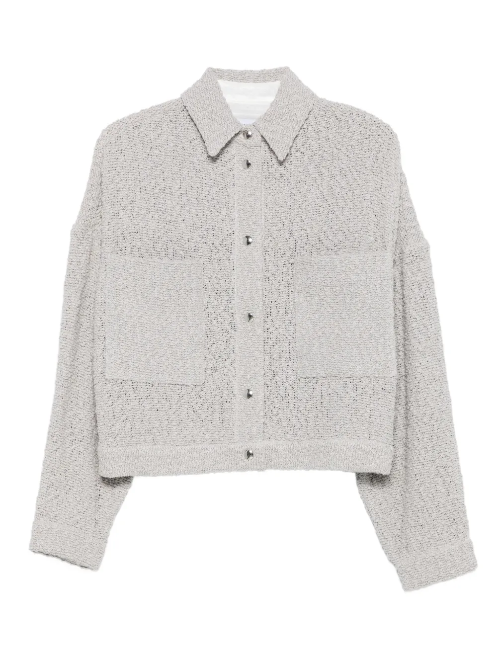 IRO textured pocket jacket Grijs