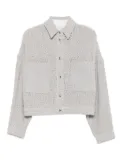 IRO textured pocket jacket - Grey