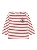 Mardi Mercredi Les Petites striped T-shirt - Neutrals