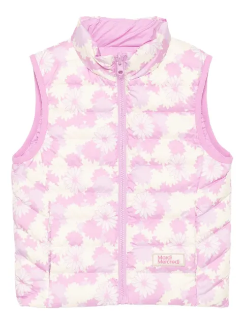Mardi Mercredi Les Petites floral-print gilet