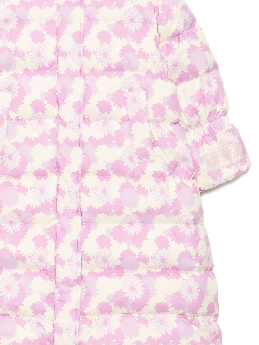Mardi Mercredi Les Petites Floral-print Coat In Multi