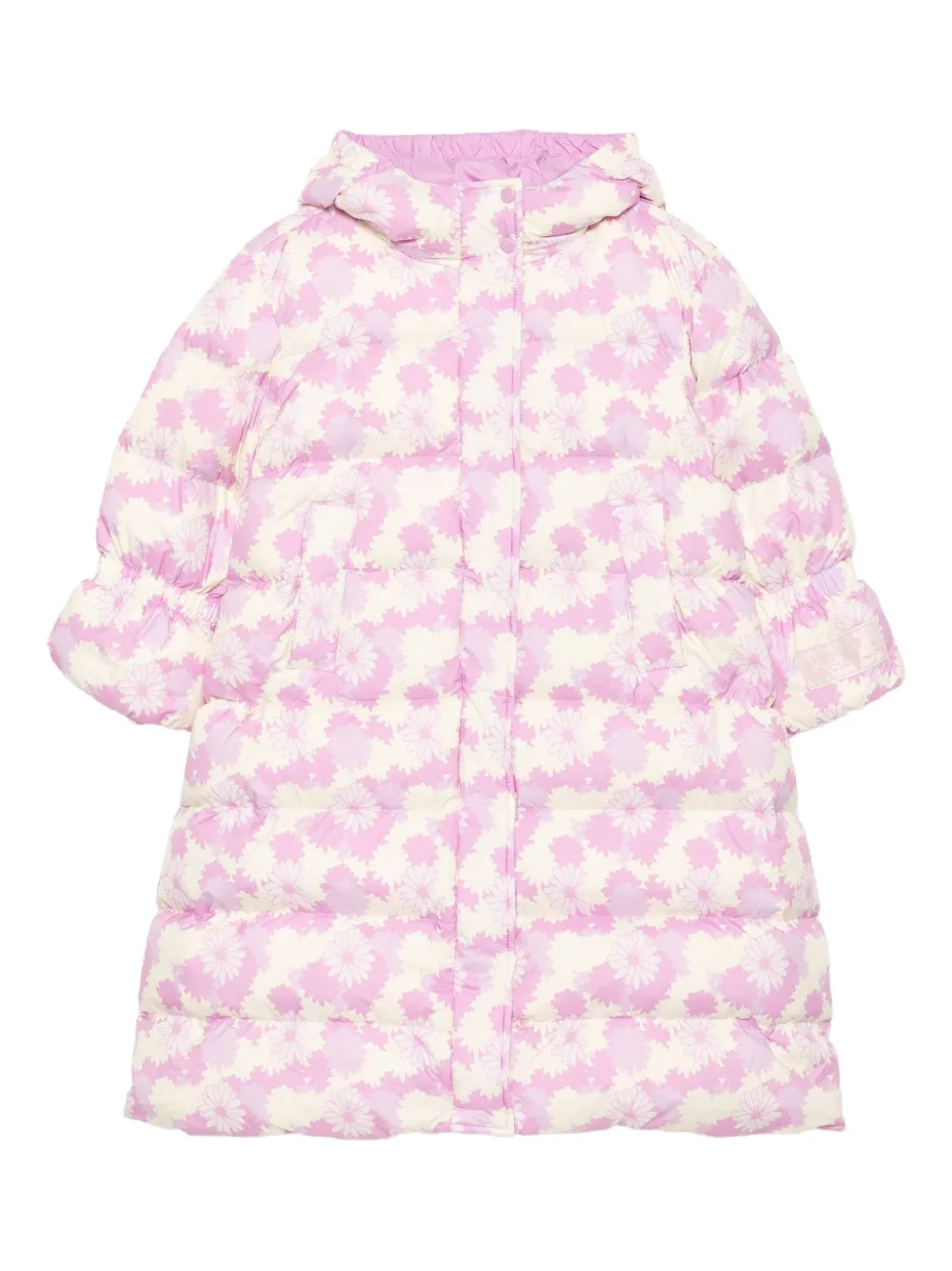 Mardi Mercredi Les Petites floral-print coat | Pink | Image 1