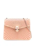 Bvlgari Pre-Owned 2011-2025 Small Laser Cut Calfskin Serpenti Forever Diamond Blast Sunshine crossbody bag - Brown